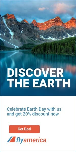 Travel and Discover Earth Day Half Page