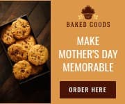 Make Mother's Day Memorable Bakery Small Rectangle