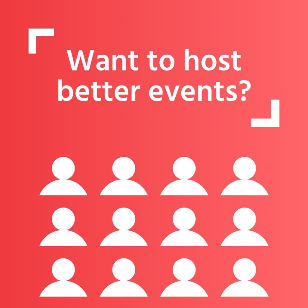 Get Inspired to Host Better Events Instagram Post