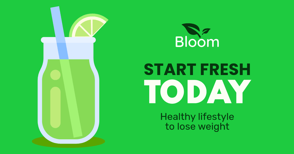 Healthy Lifestyle to Lose Weight Facebook Sponsored Message