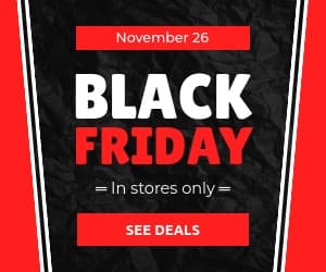 Black Friday In Red Stores Only