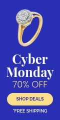 Cyber Monday Engagement Ring Deals Vertical Banner