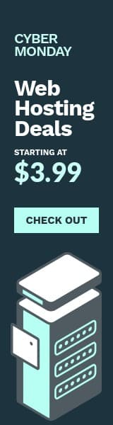 Cyber Monday Web Hosting Deals Wide Skyscraper