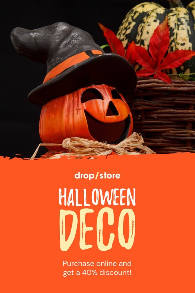 Halloween Deco Online Discount Pinterest Pin Tall