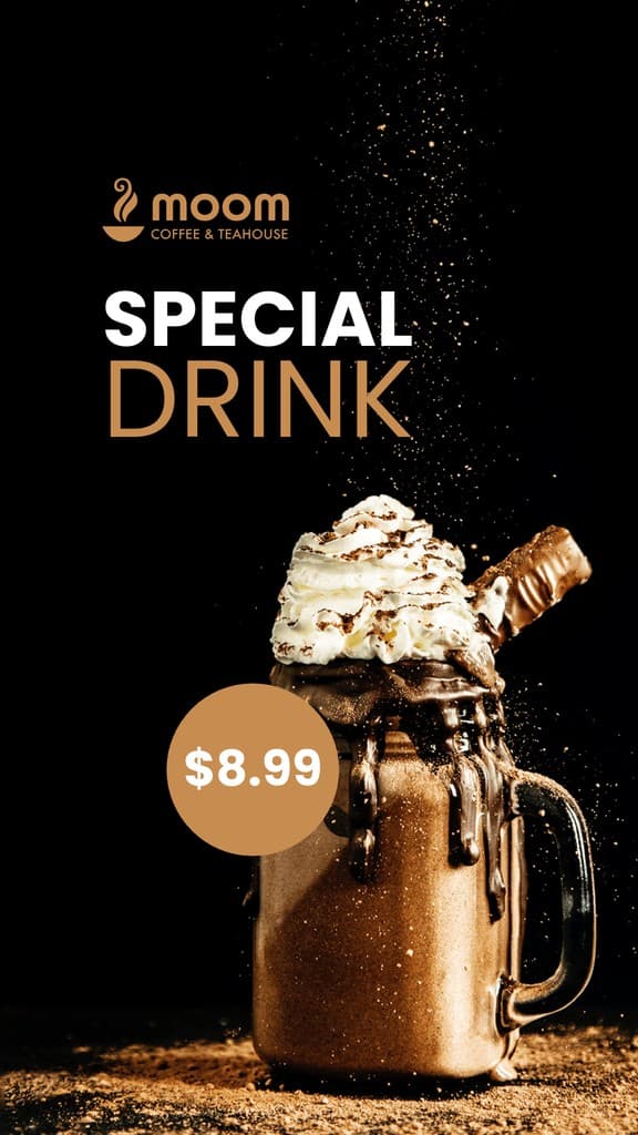 Coffee and Teahouse Special Drink Price Story