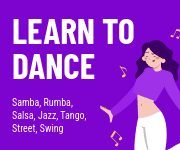 Learn to Dance with Free Entry Small Rectangle