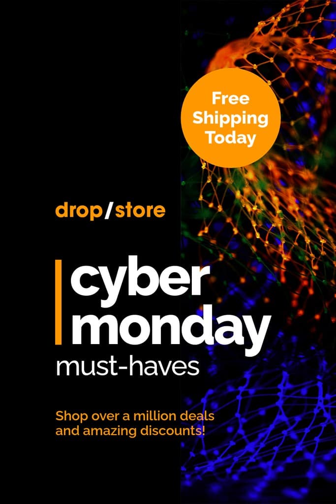 Cyber Monday Must Have Pinterest Pin Tall