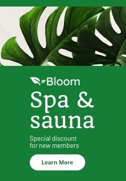Spa & Sauna Special New Member Discount Triple Widescreen