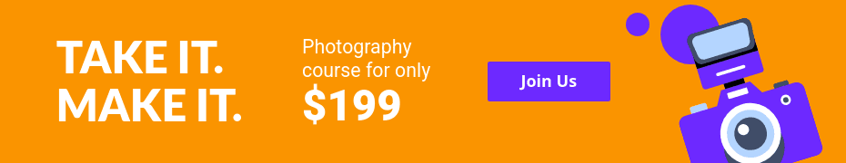 Take It Make It Photography Course Top Banner