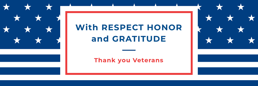 Veterans Day Thank You With Respect