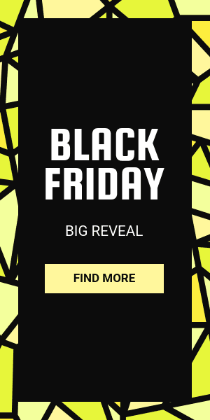 Mosaic Black Friday Big Reveal Half Page