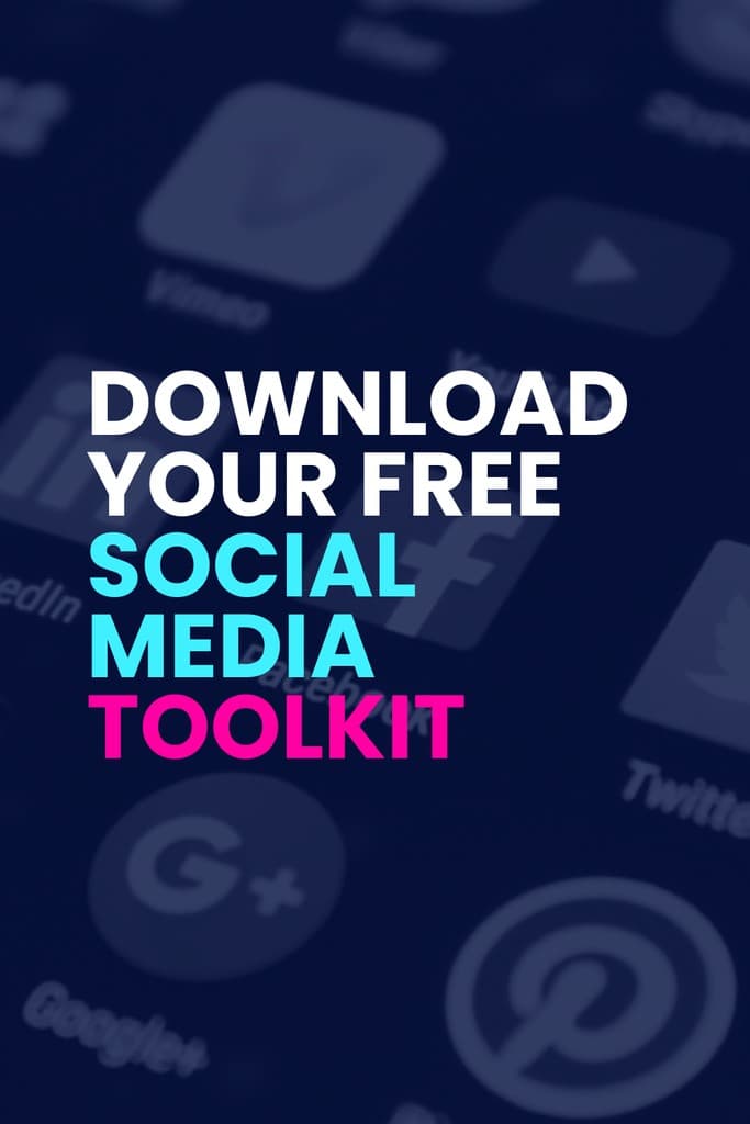 Social Media Toolkit Download Pinterest Pin Tall
