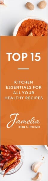 Kitchen Essentials for Healthy Recipes Wide Skyscraper