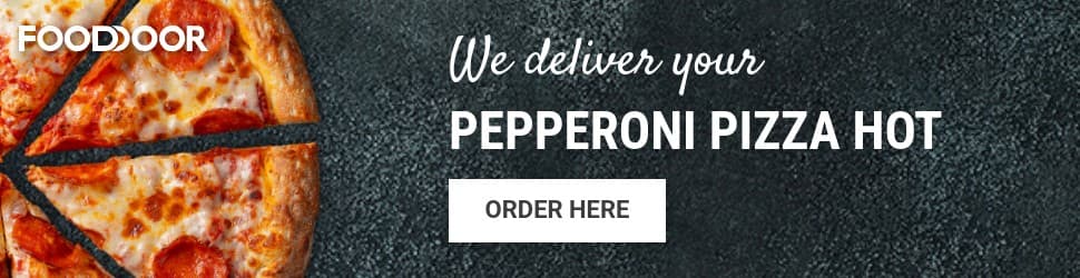 Pepperoni Pizza Delivery FoodDoor
