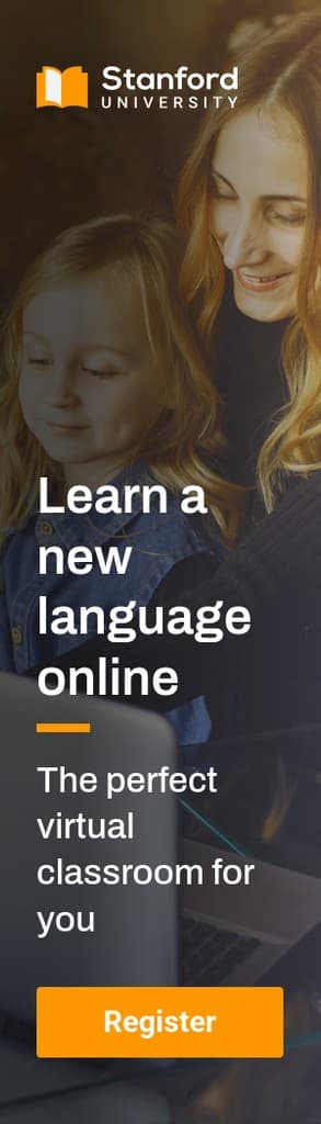 Learn a New Language Online Portrait