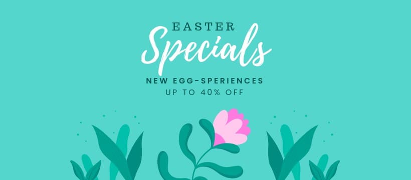 Easter Specials New Egg-sperience Facebook Cover