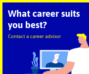 Contact a Career Advisor Small Rectangle