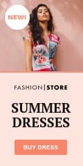 New Summer Dresses Vertical Banner