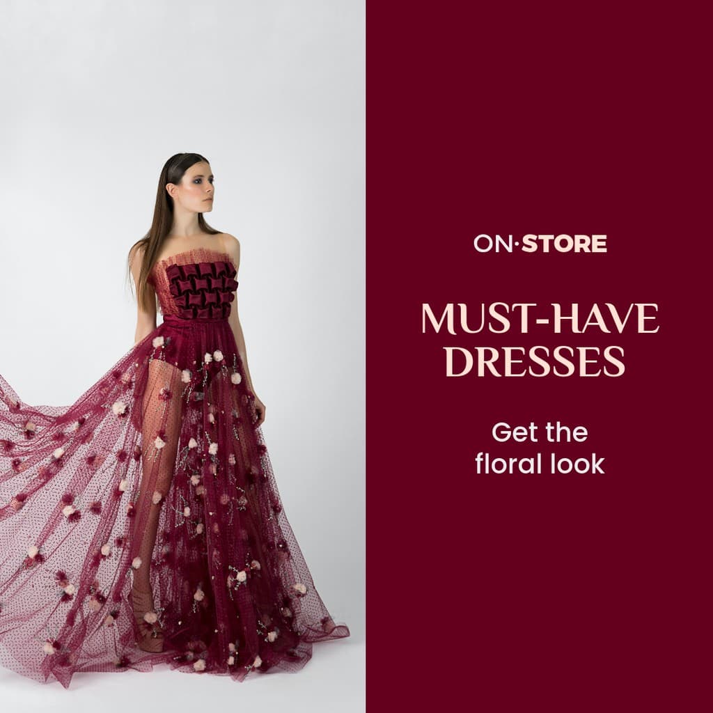 Must-have Dresses for Floral Look