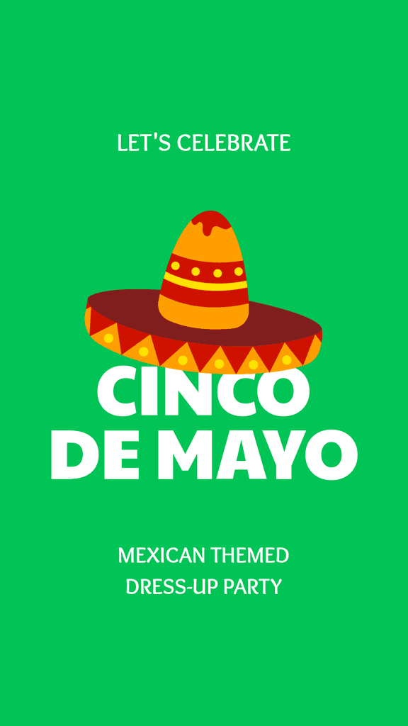 Cinco de Mayo Dress Up Party