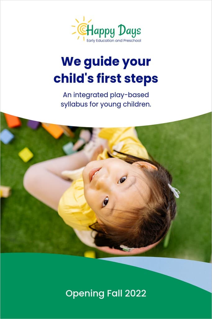 We Guide Your Steps Preschool Education Pinterest Pin Tall