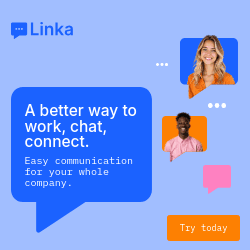 Team Chat Connect Linka Software Animated Square