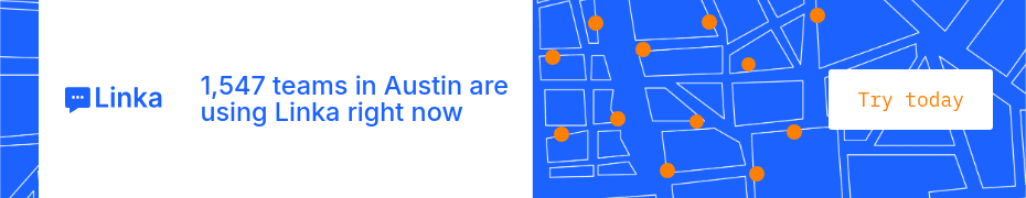 Linka Network in Austin Animated Top Banner