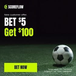 Bet Five Get Hundred Soccer Scoreflow Betting Video Square