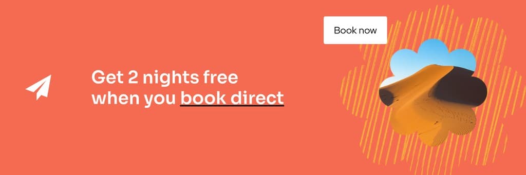 Fareway Desert Escape Travel Deal Animated X Header