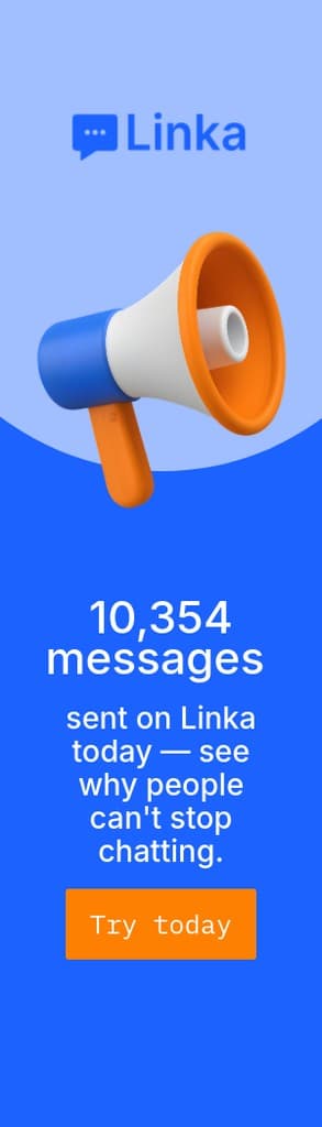 Announce Messages Sent with Linka Animated Portrait