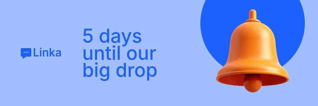 Big Drop Bell Linka Software Animated X Header