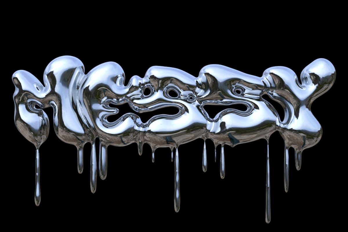 3d typography example