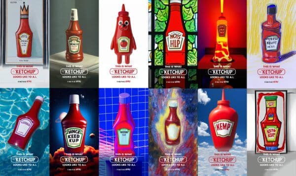 Heinz AI ad campaign