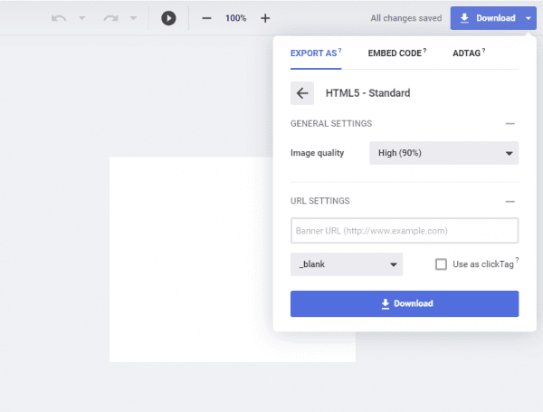 edit click tag after
