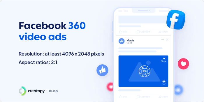 Facebook 360 video ads