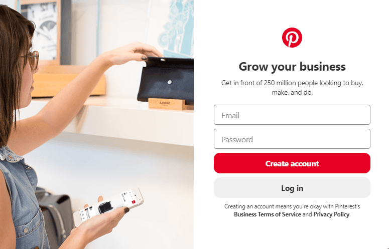 Pinterest marketing for business