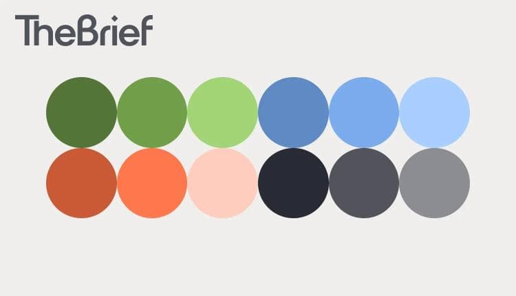 Eye-catching color combinations in display ads