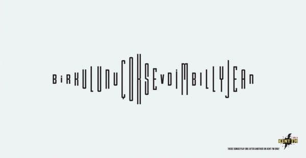 KentFM Visual Typography
