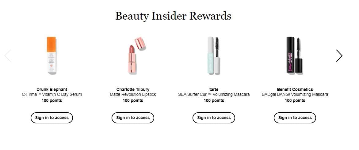 sephora loyalty program