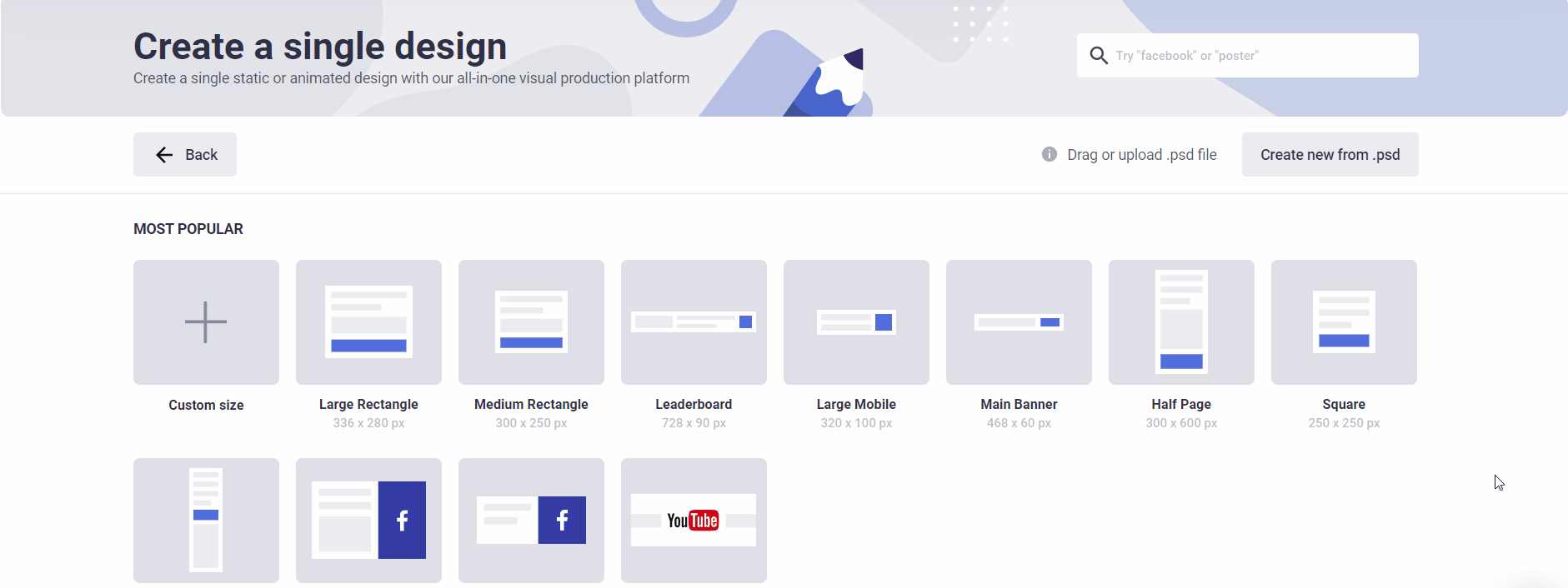 thebrief new listing design