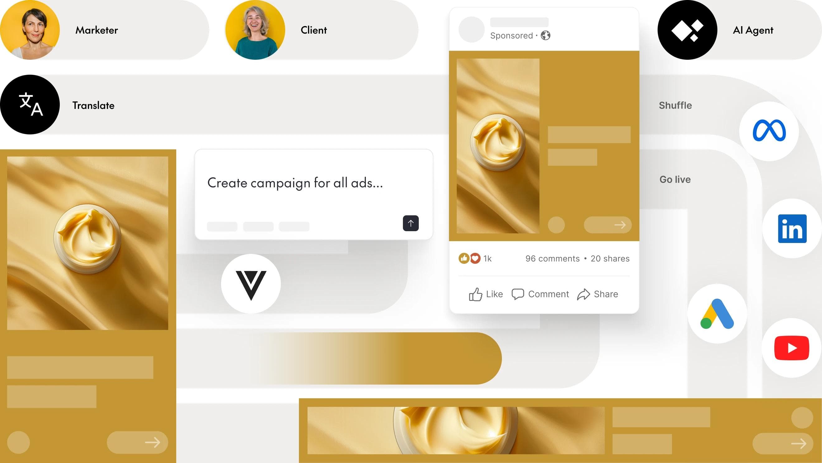 Launch your ads from The Brief