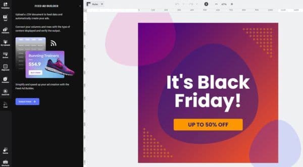 thebrief feed ad builder