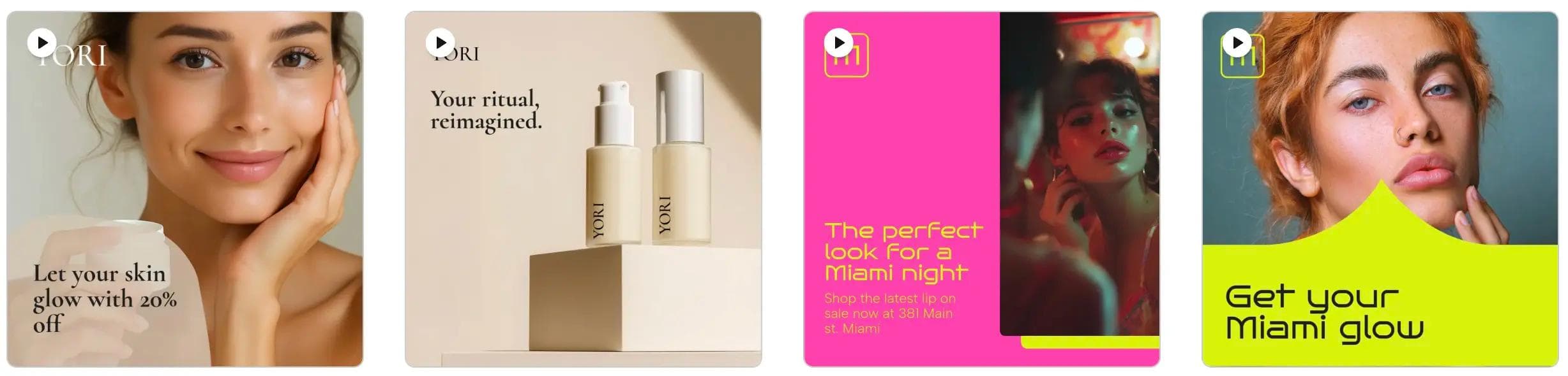 Instagram Post Ad Templates by The Brief