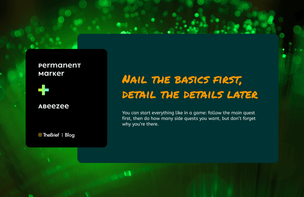 Permanent Marker ABeeZee font pairing