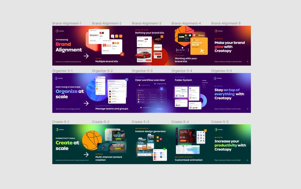 thebrief visual language