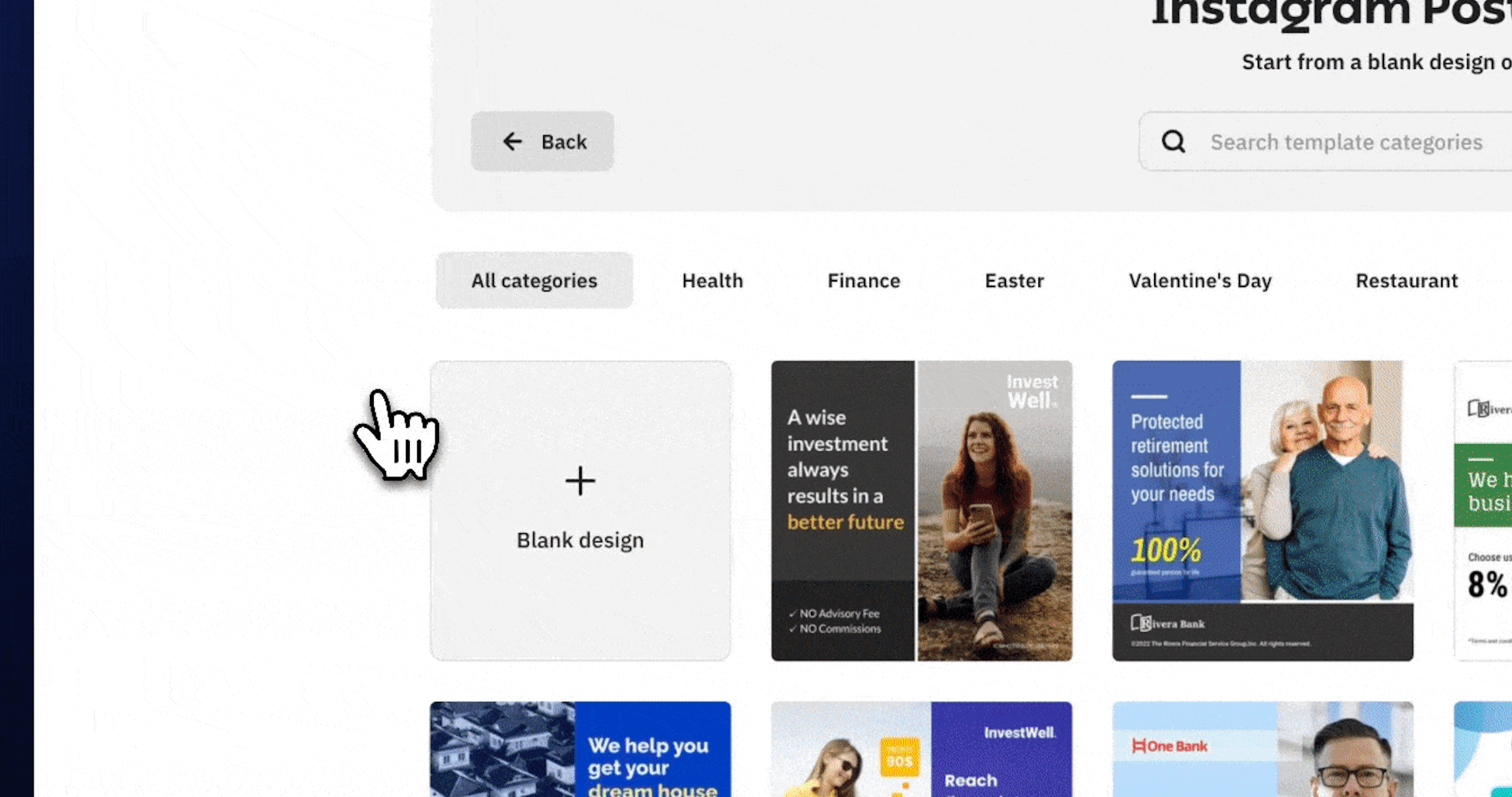 Create a blank design
