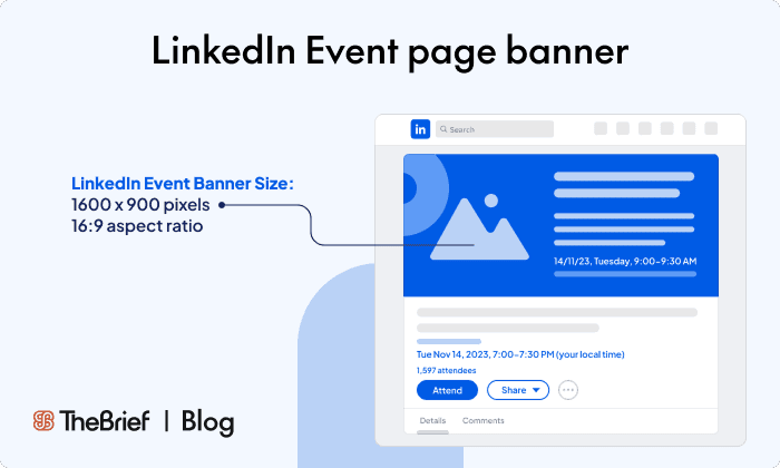 LinkedIn Event page banner
