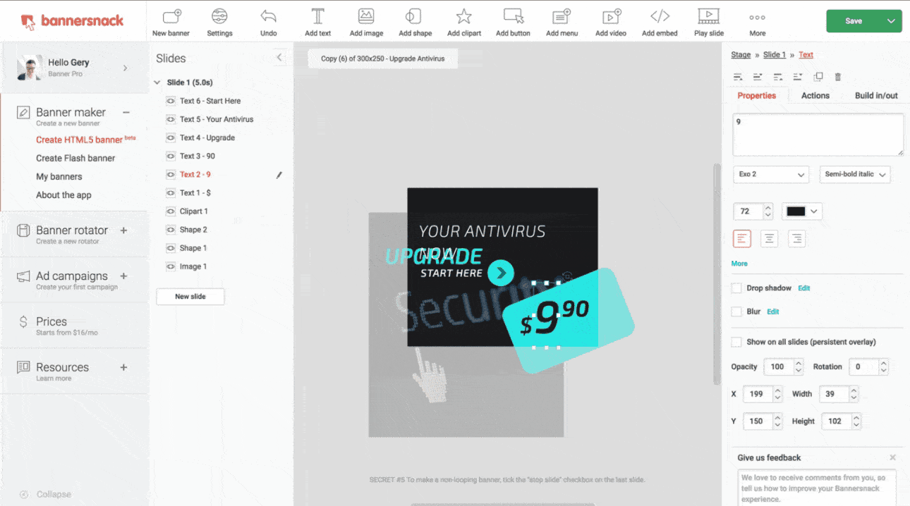 The Brief new UI design