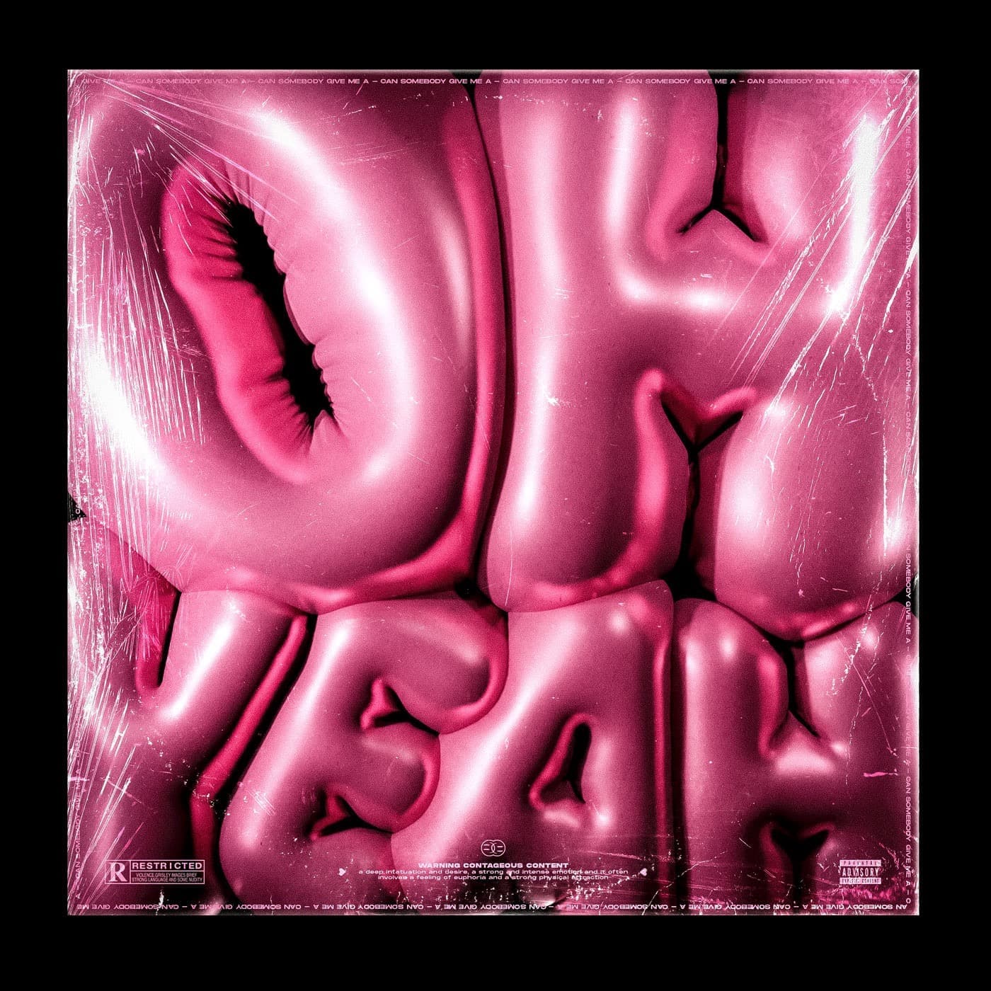 3d typography graphic design