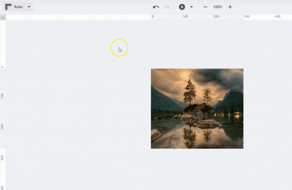 how to pull guides from ruler and move them